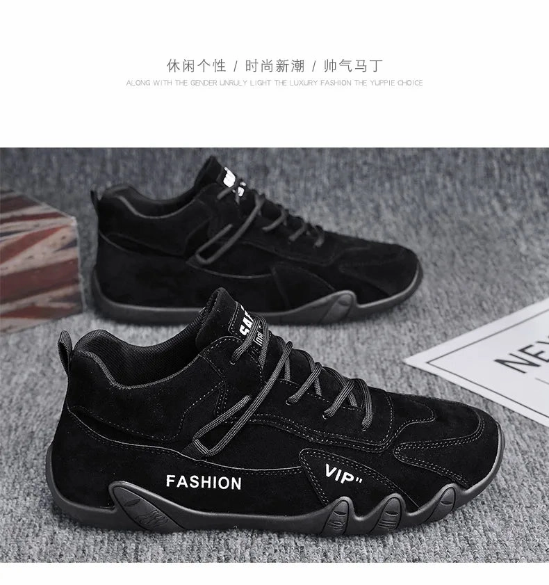 Men's outdoor sports hiking shoes four season new anti slip comfort work shoes fashion youth casual trendy shoes male's sneakers Best Hiking Shoes For Wide Feet And High Arches