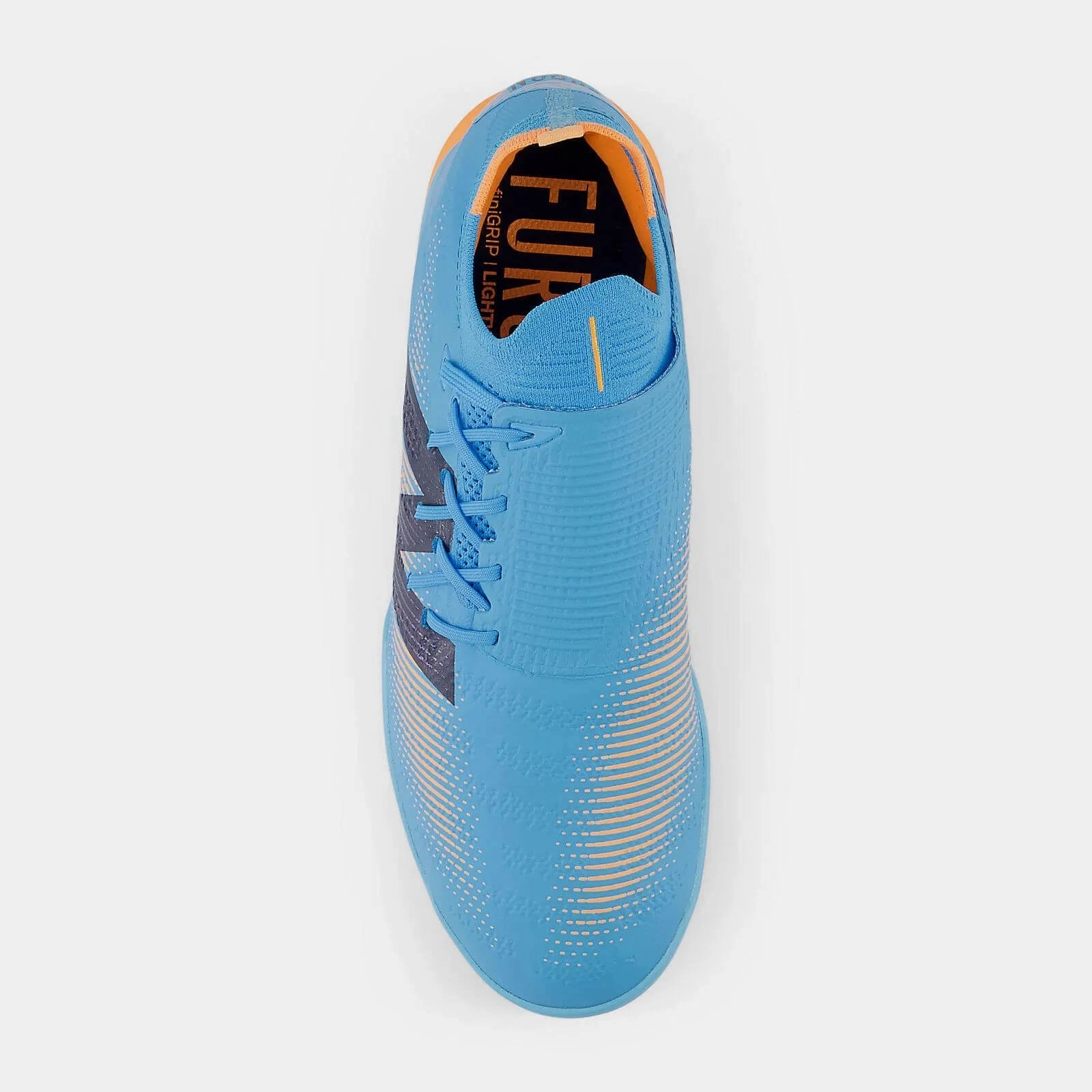 Customize Soccer Cleats With Name New Balance Furon Pro Turf V7  2E Wide - Blue Pack (SP24)