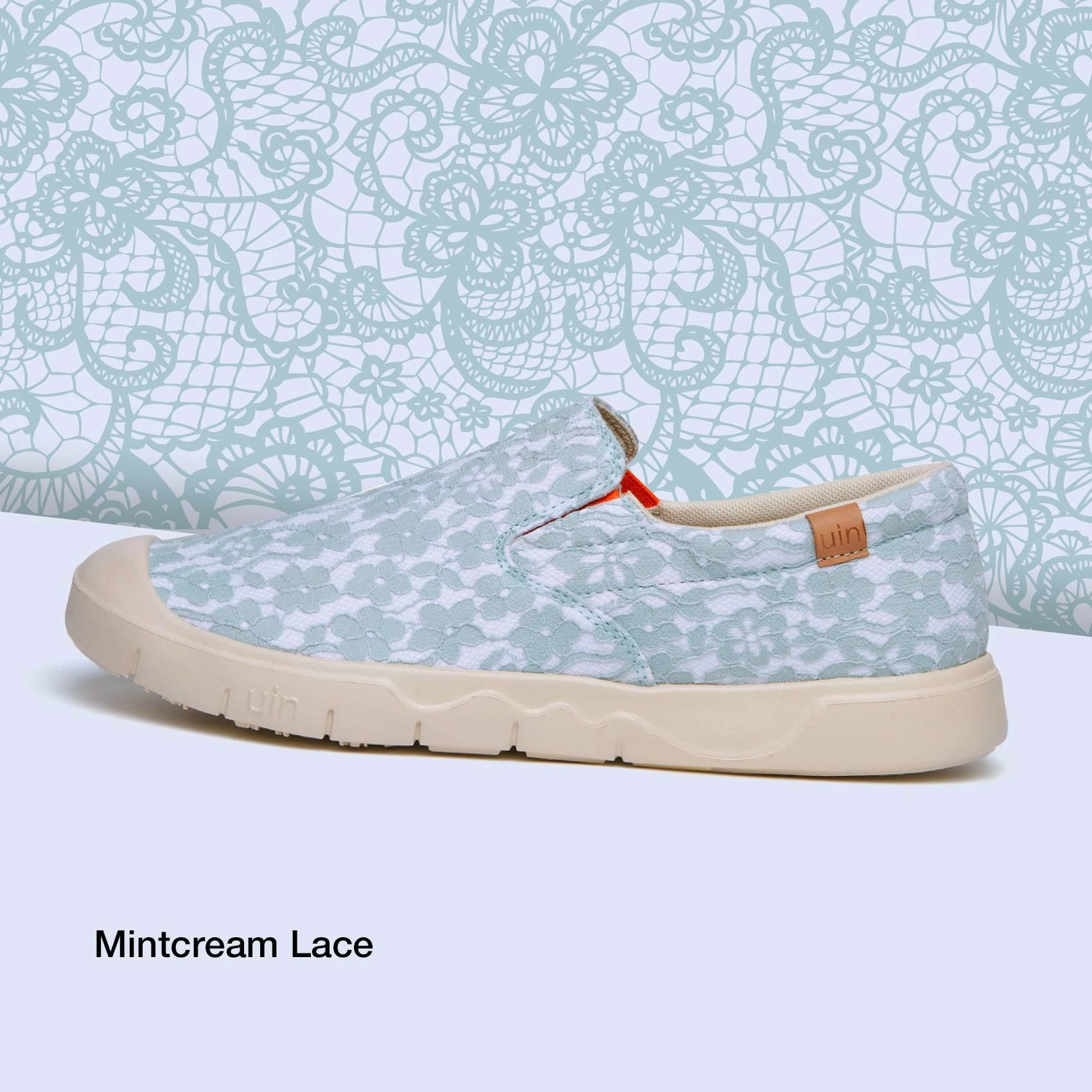 Mintcream Lace Cadiz I Women Edward Skate Shoe
