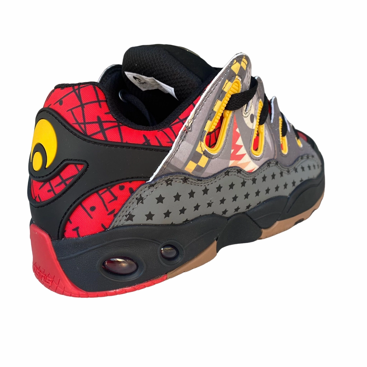 Osiris scarpe da skate da uomo 3D OG 1371-2882 rosso-nero Skate Warehouse Shoes