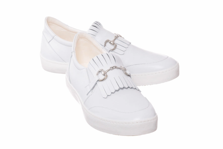 Mc Capri White Tuxedo With Loafers