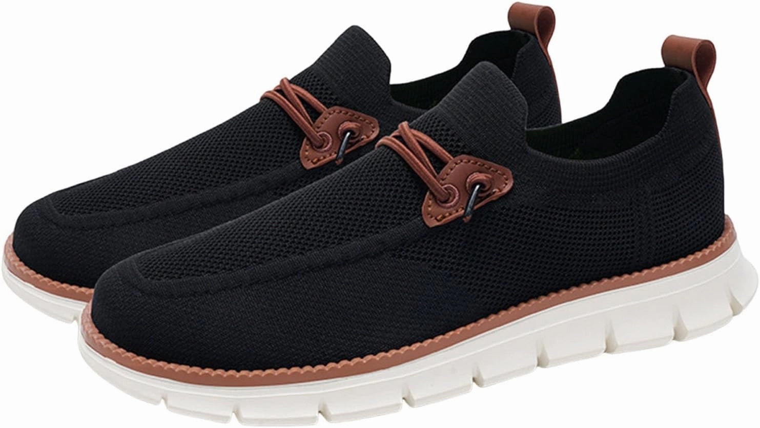 Men Loafers Shoes Casual Slip on Sneakers Fashion Lace up Wolking Dress Business Oxfords Work Lightweight Footwear Dc Slip Sneakers