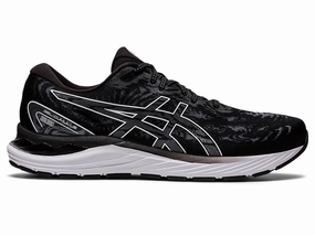 Washing Asics Shoes Men's Asics Gel-Cumulus 23, Black/White, 12 2E Wide