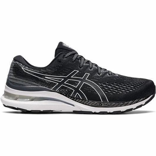 Men's Asics GEL-Kayano 28, Black/White, 10 D Medium Best Asics Neutral Shoes