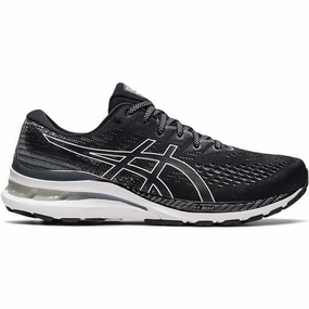 Men's Asics GEL-Kayano 28, Black/White, 9 2E Wide Asics Gel Noosa Tri 9 Running Shoe