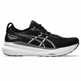 Most Cushioned Asics Running Shoes Men's Asics Gel-Kayano 31, Black/White, 13 2E Wide