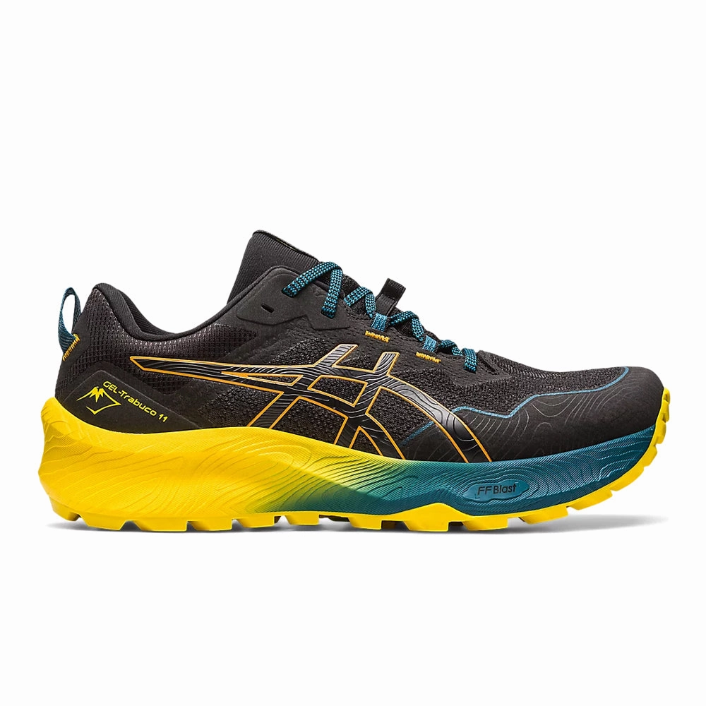 Asics 80s Shoes Men's Asics Gel-Trabuco 11, Black/Sandstorm, 8.5 D Medium