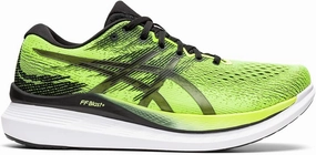 Men's Asics Glideride 3, Hazard Green/Black, 10 D Medium Fashion Asics Shoes