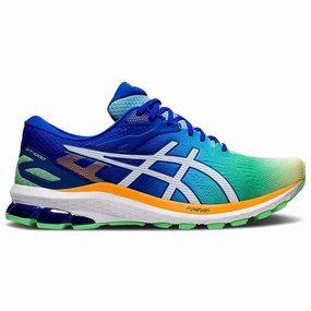 Men's Asics GT-1000 10, Tourmaline/White, 6 D Medium Asics High Top Shoes