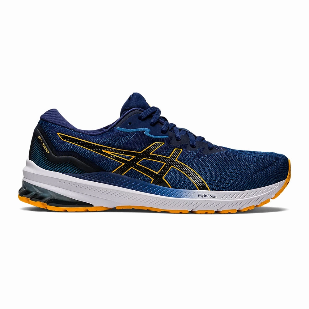 Men's Asics GT-1000 11, Azure/Black, 10 D Medium Asics Shoe Finder Quiz