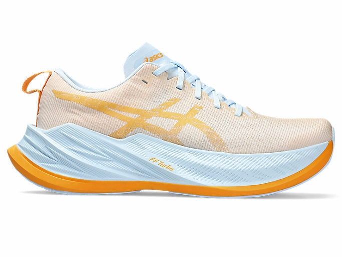 Asics Gel Kayano Golf Shoes Men's Asics Superblast, Light Blue/Fellow Yellow, 11 D Medium