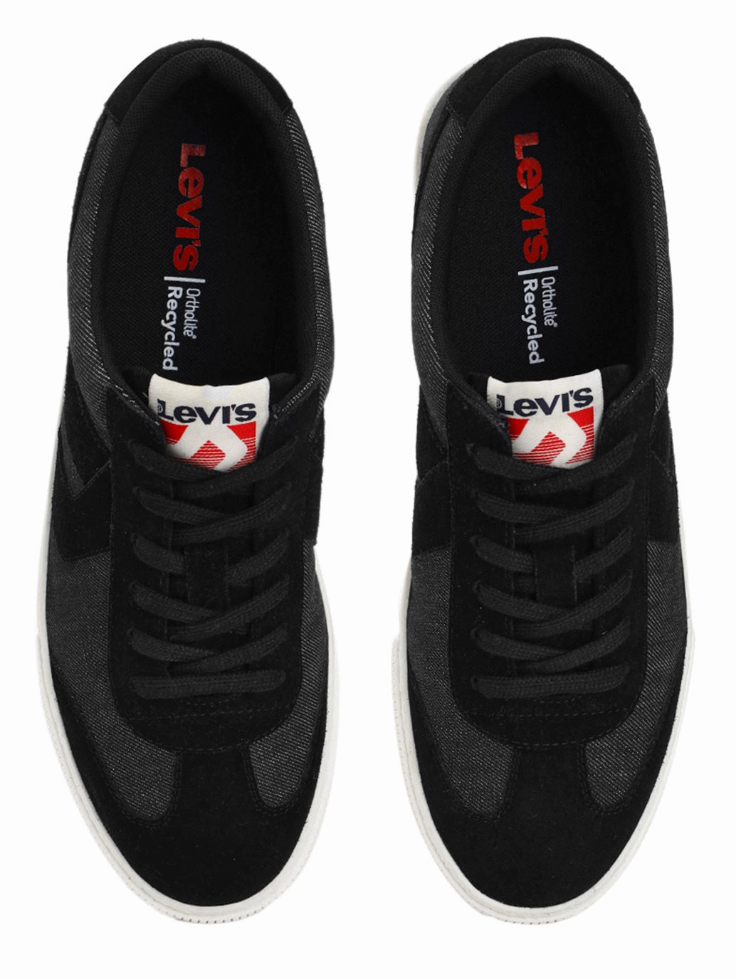 Sneaker Villa Sneakers Men's Black Colorblock Sneakers