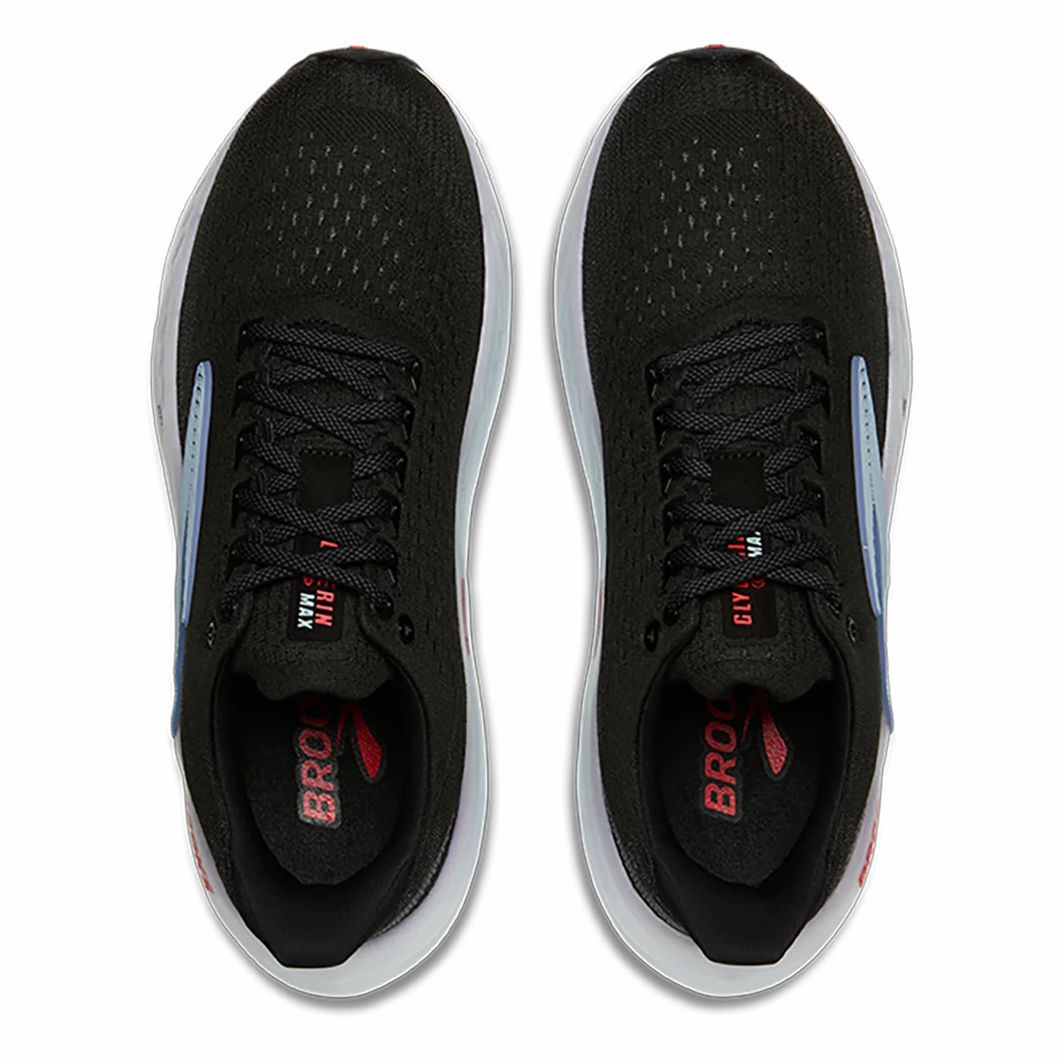 Men's Brooks Glycerin Max - Black/Ebony/Winter Sky Rock Climbing Shoes Gear