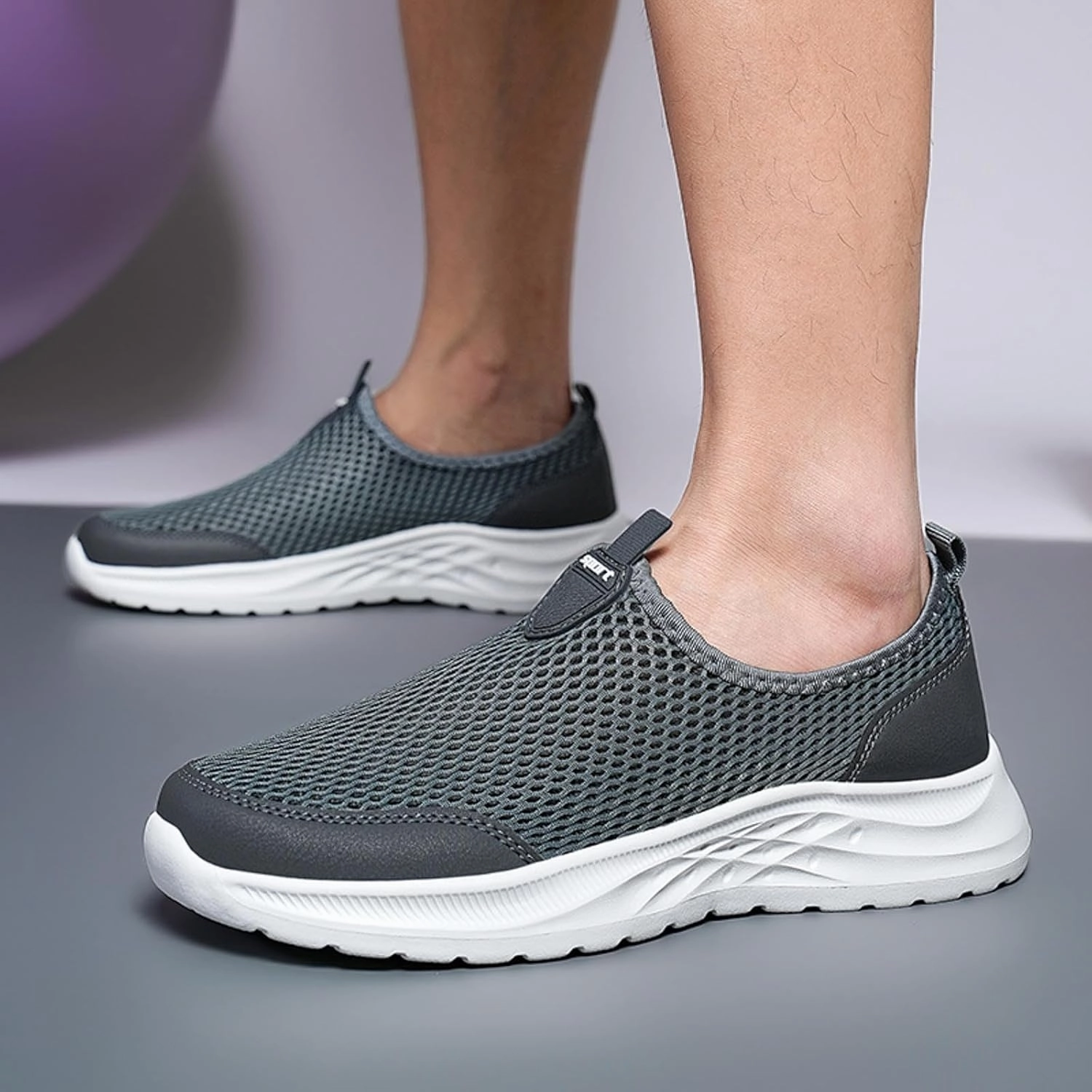 Made In Portugal Leather Sneakers Men's Fashion Sneakers Men's Shoes Walking Shoe for Men Slip on Shoe for Men Lightweight Athletic Gym Sneaker