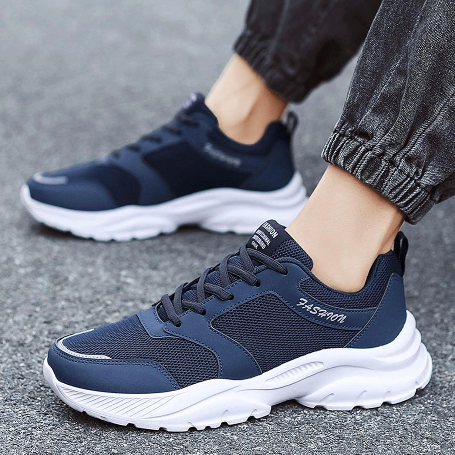 Sneakers 608 Men's Fashion Sneakers Men's Sneakers Walking Shoe for Men Shoe for Men Lightweight Breathable Sneaker