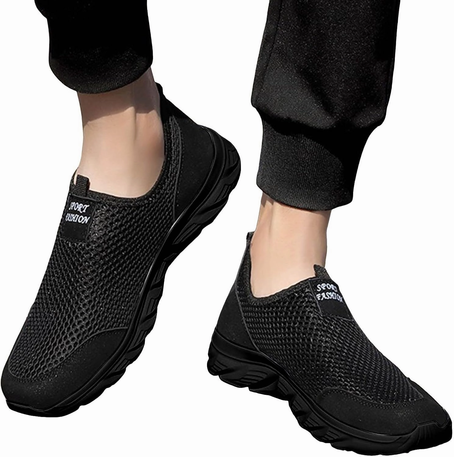 Men's Fashion Sneakers Mens Athletic Shoes Shoe for Men Tennis Shoe for Men Mesh Sport Sneaker Maxi Dress Sneakers