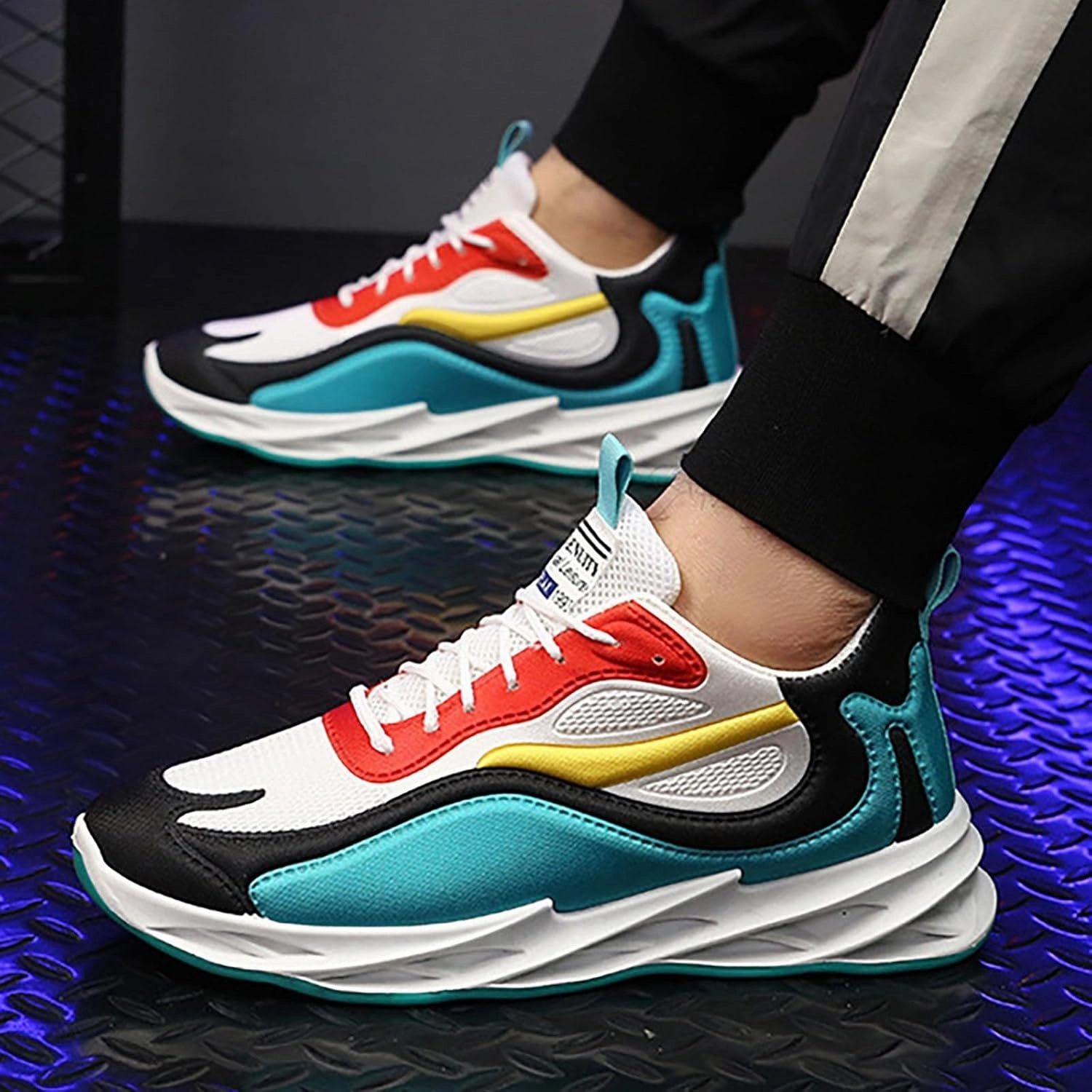 Men's Fashion Sneakers Mens Athletic Shoes Slip on Shoe for Men Tennis Shoe for Men Sport Mesh Sneaker Campio Xt Sneakers