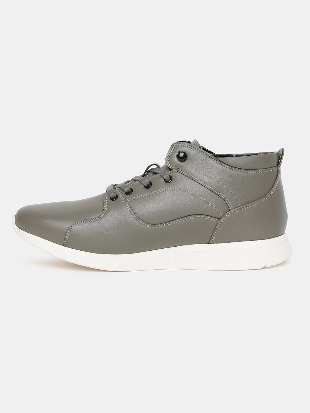 Dude Sneakers Men's Grey Solid Shoes