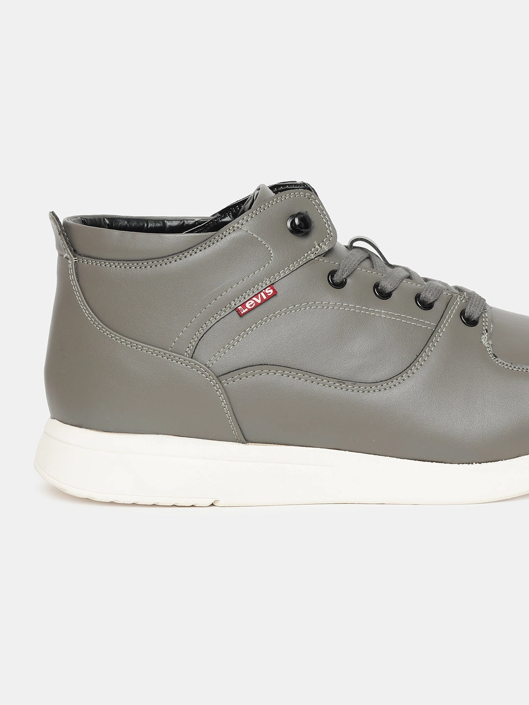 Ballet Shoes Sneakers Men's Grey Solid Shoes