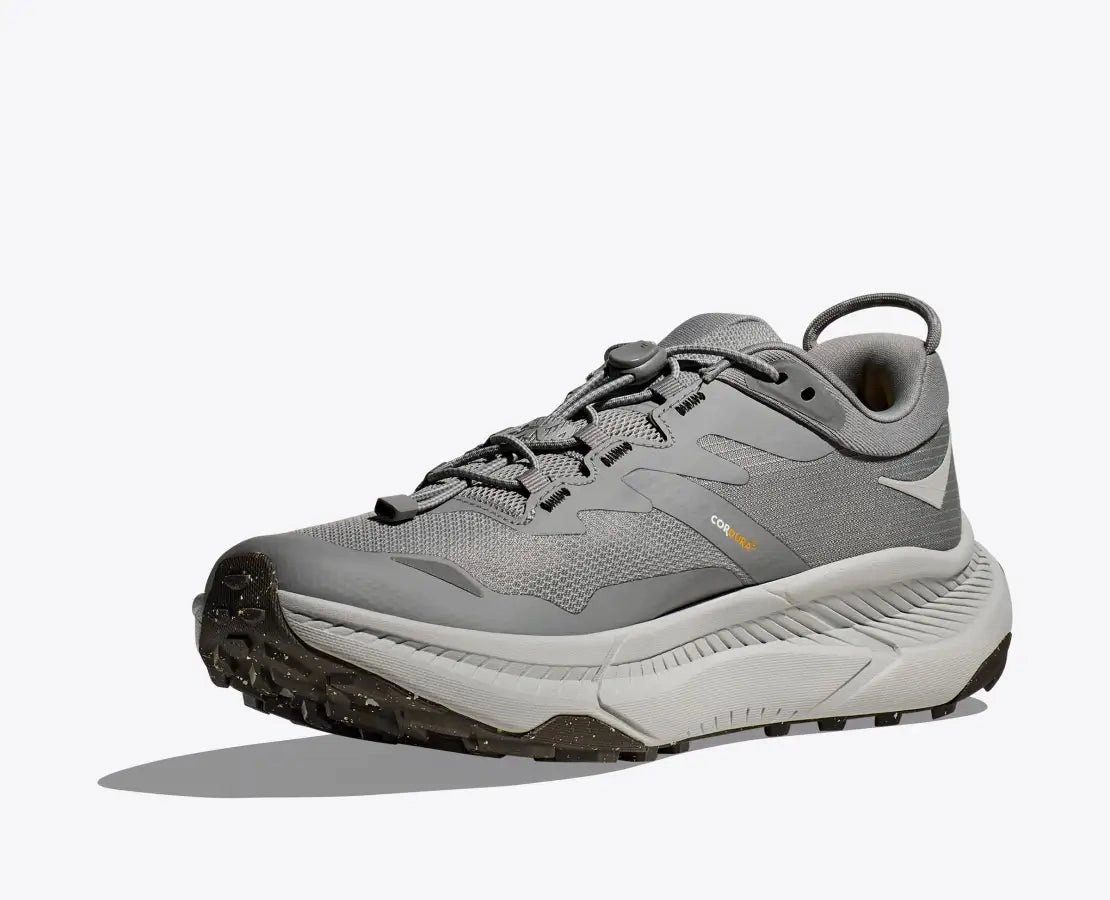 Men's HOKA Transport GTX Everyday Shoe in Galactic Grey | Stardust Waterproof Lab Shoes