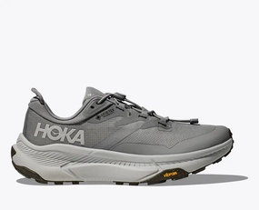 Men's HOKA Transport GTX Everyday Shoe in Galactic Grey | Stardust Best Waterproof Glue For Shoes