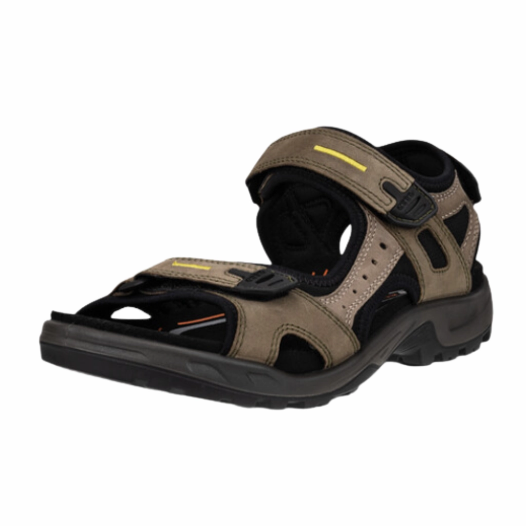 Vegan Hiking Shoes Men's Offroad Yucatan Hiking Sandal - Tarmac/Moon Rock