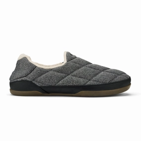 Socks Slippers Men's Puku'I Slipper Dark Shadow/Lava Rock