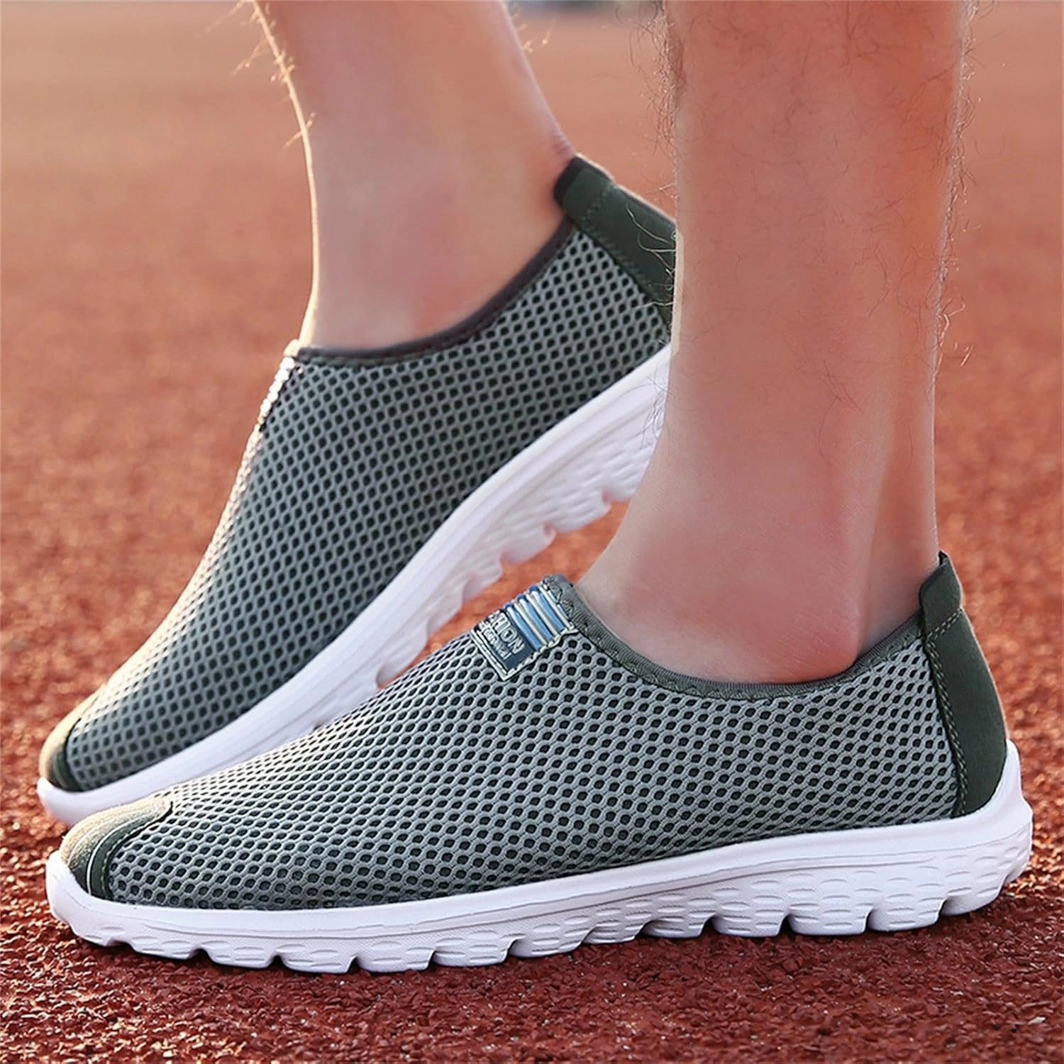 Sneakers For Nurses Men's Shoes Mens Tennis Shoes Tennis Shoe for Men Slip on Shoe for Men Running Trail Mesh Sneaker