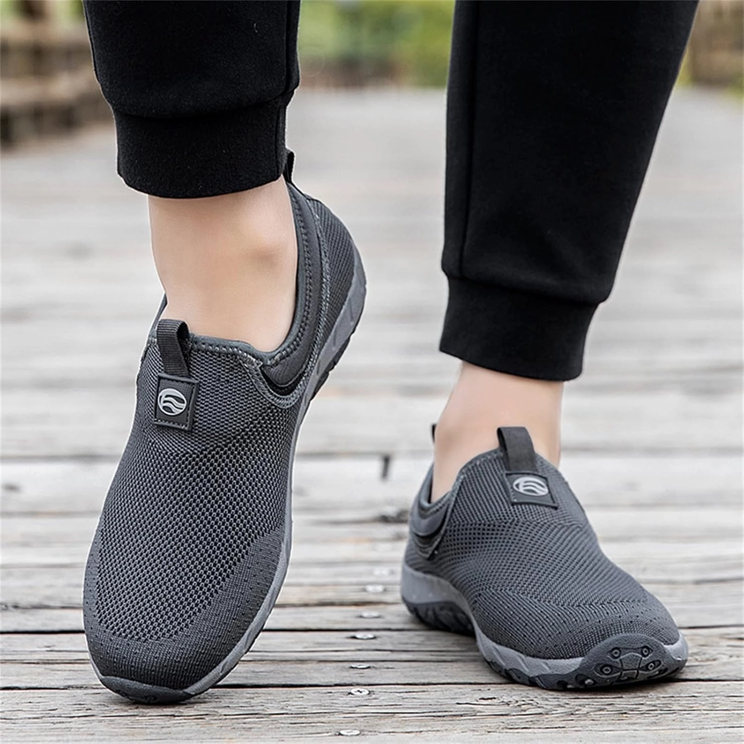 Men's Sneakers Men's Fashion Sneakers Shoe for Men Slip on Shoe for Men Sport Running Trail Sneaker Silver Sneakers Kaiser