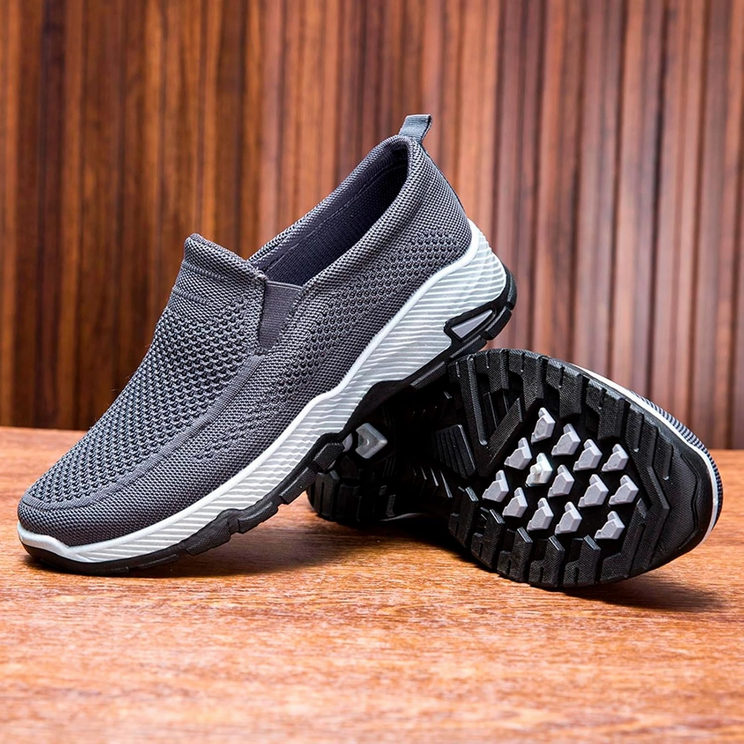 Men's Sneakers Mens Tennis Shoes Slip on Shoe for Men Sneaker for Men Athletic Gym Lightweight Sneaker Low Sneakers