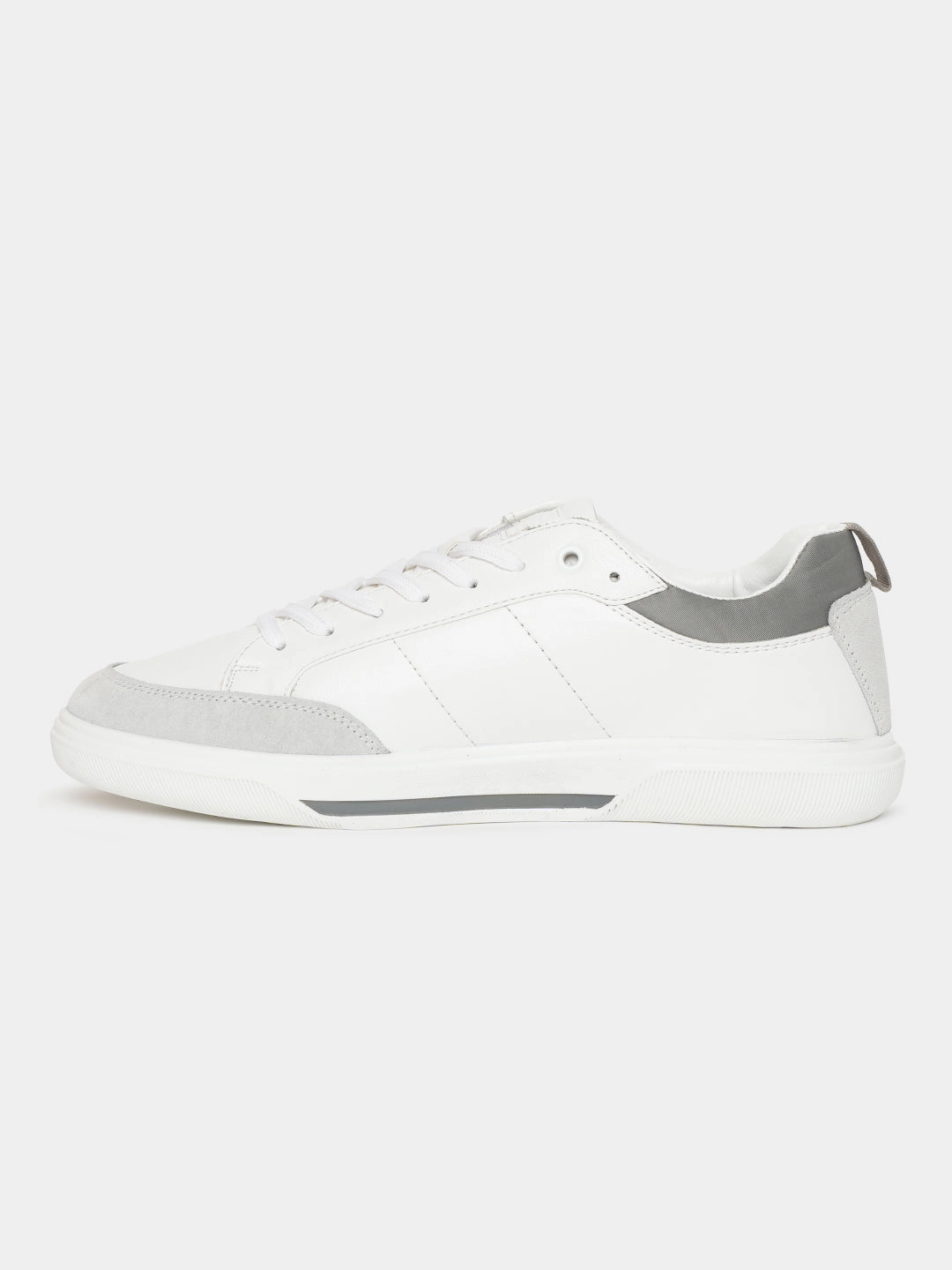 Men's White Solid Shoes Miu Miu Sneakers