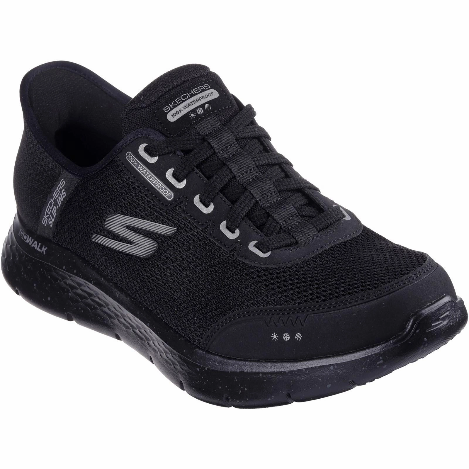 Men's Wide Fit Skechers 216330 Slip-ins Go Walk Flex 100% Waterproof Sneakers Silicone Waterproof Shoes