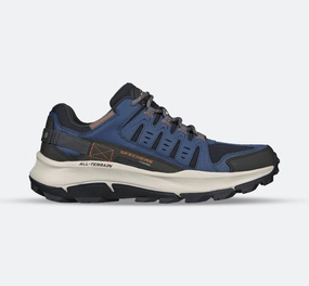 Dv   Nb Trail Running Shoe Men's Wide Fit Skechers 237501 Equalizer 5.0 Trail-Solix Walking Sneakers - Navy/Orange