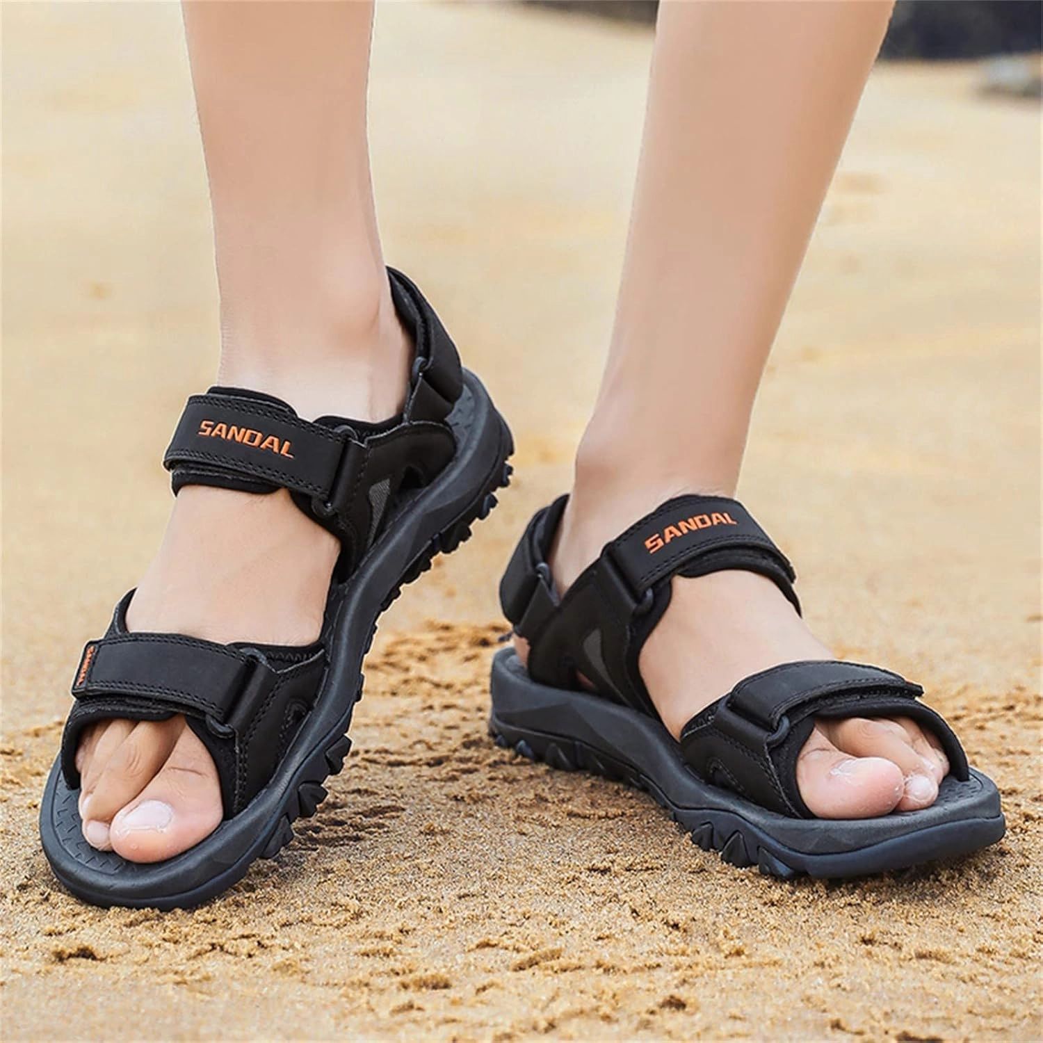 Men Shoes Beach Shoes Summer Sandals Two Way Outdoor Sports Sandals And Slippers Mens Outdoor Sandals Men's Sport Boots Men S Insulated Slip On Boots