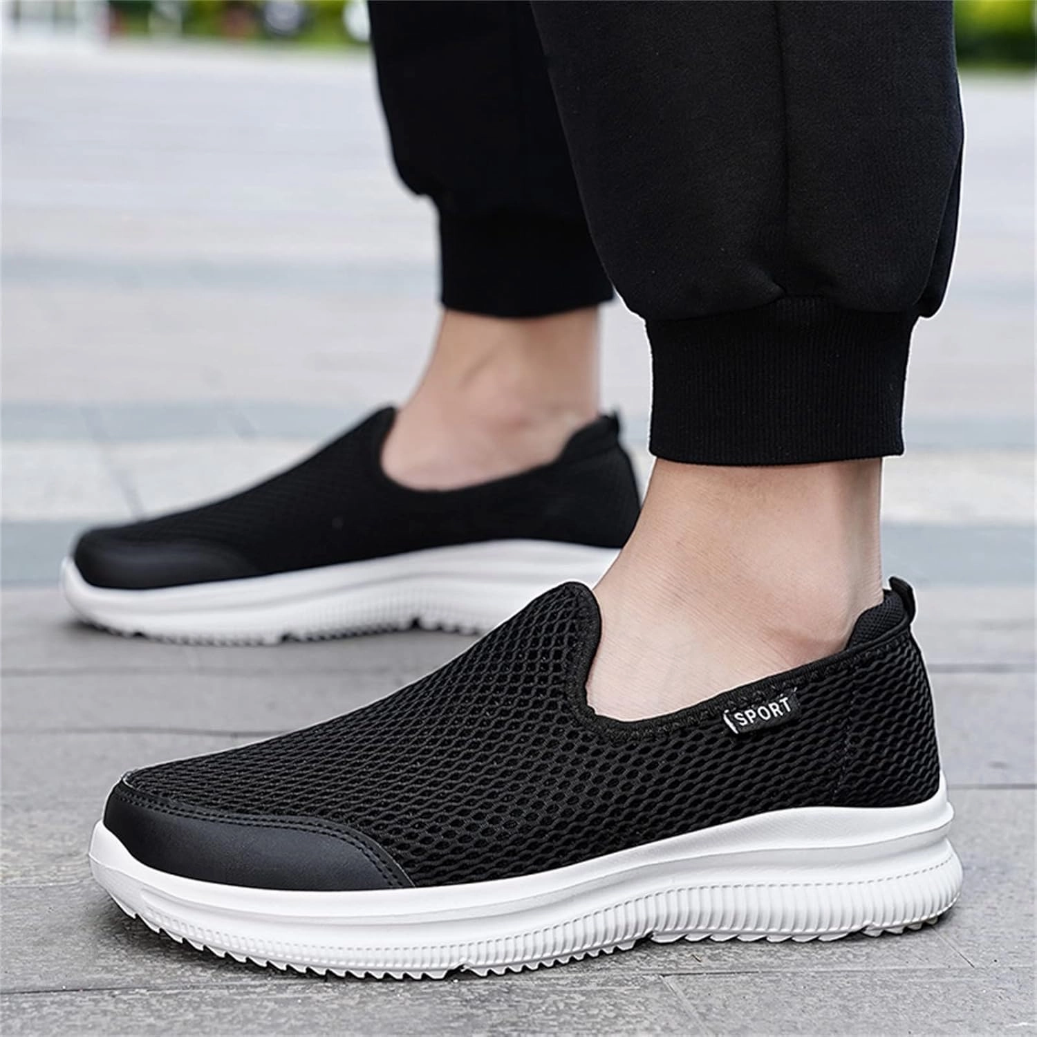 Sneakers Cast Mens Athletic Shoes Men's Sneakers Slip on Shoe for Men Tennis Shoe for Men Comfortable Breathable Sneaker