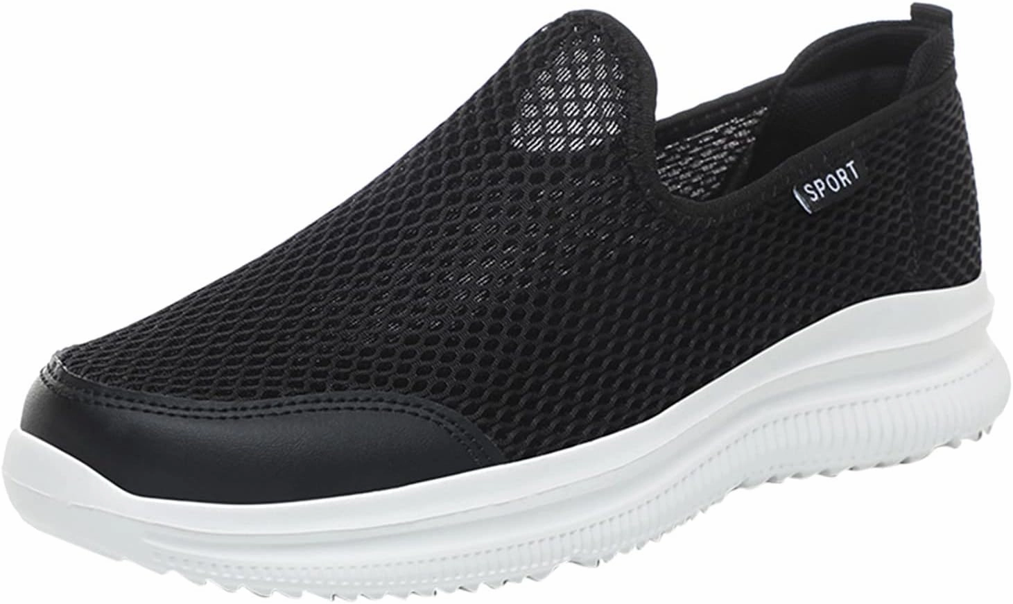 Packer Sneakers Mens Athletic Shoes Men's Sneakers Slip on Shoe for Men Tennis Shoe for Men Comfortable Breathable Sneaker