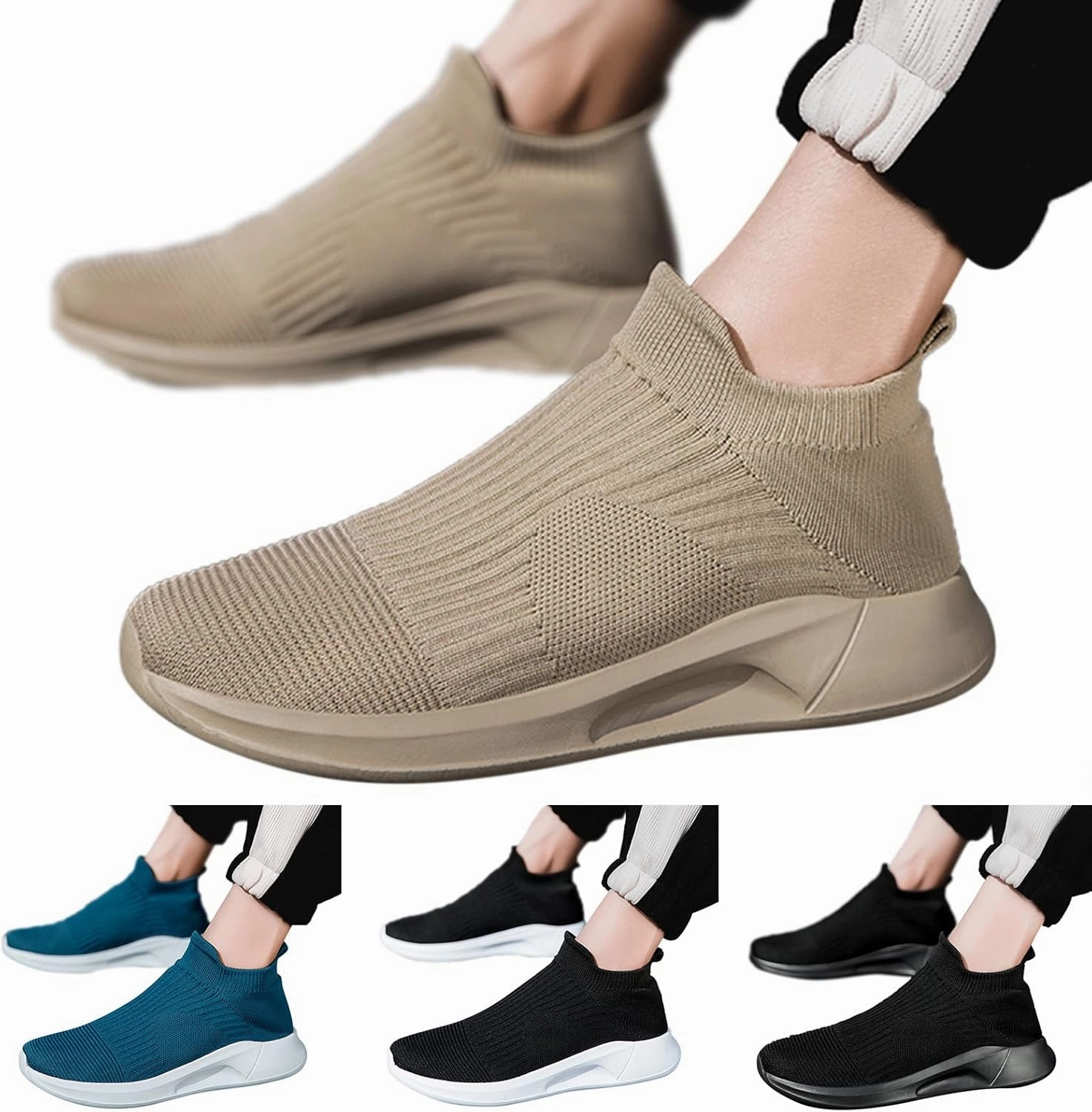 Mens Athletic Shoes Mens Slip on Shoes Walking Shoe for Men Sneaker for Men Mesh Athletic Gym Sneaker 11. NULL