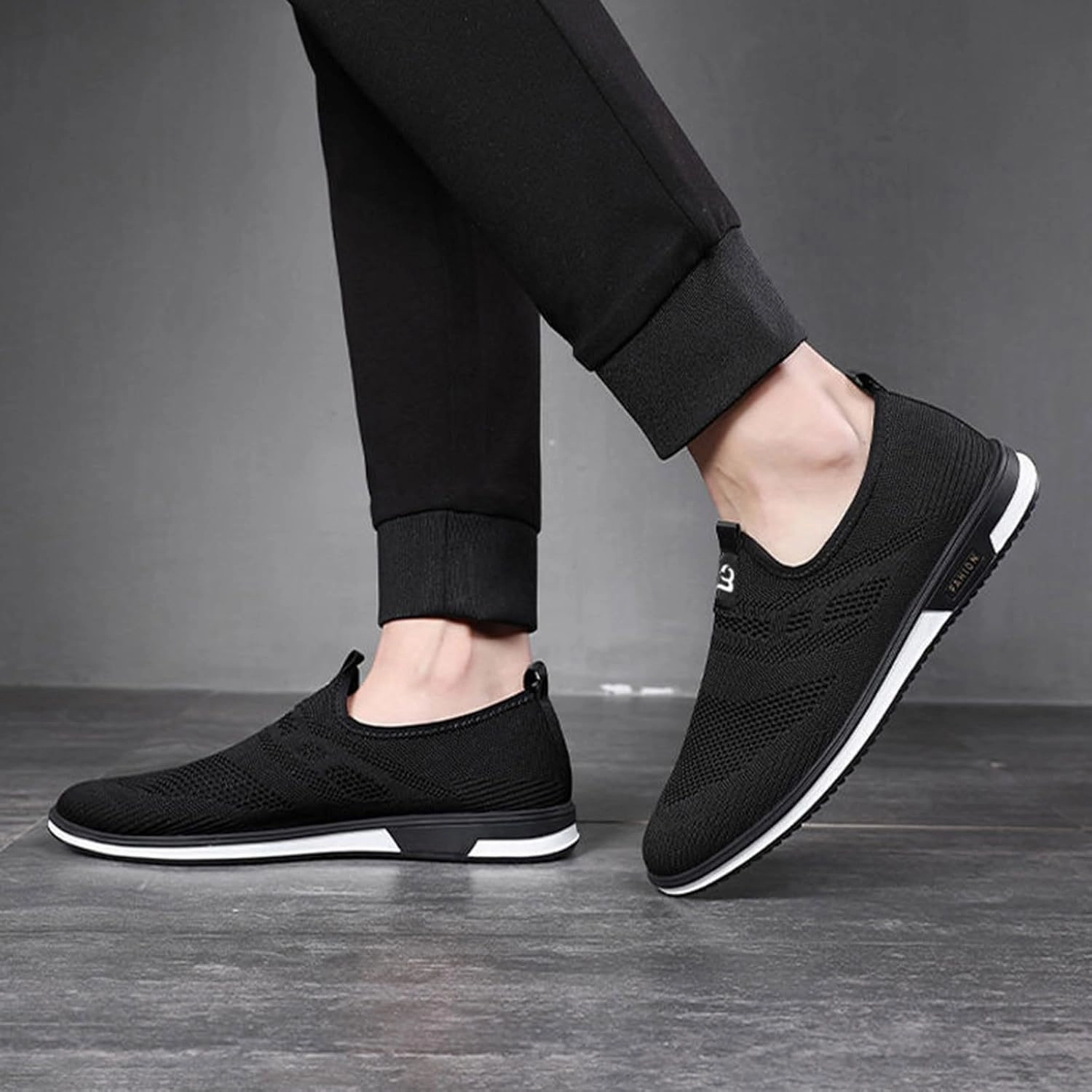 Cloudgo Sneakers Mens Slip on Shoes Men's Sneakers Shoe for Men Tennis Shoe for Men Running Trail Lightweight Sneaker