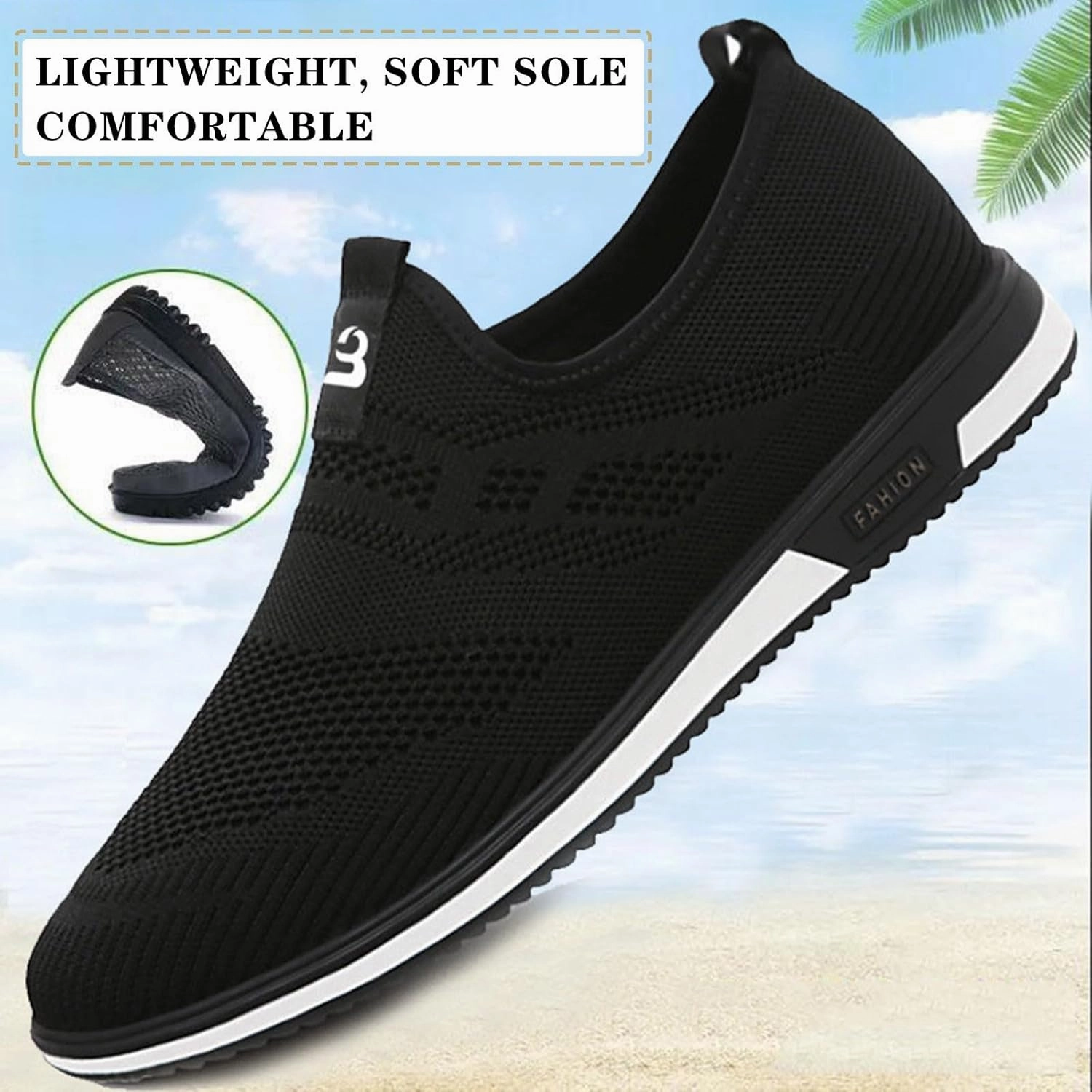 Mens Slip on Shoes Men's Sneakers Shoe for Men Tennis Shoe for Men Running Trail Lightweight Sneaker Low Cut Sneakers