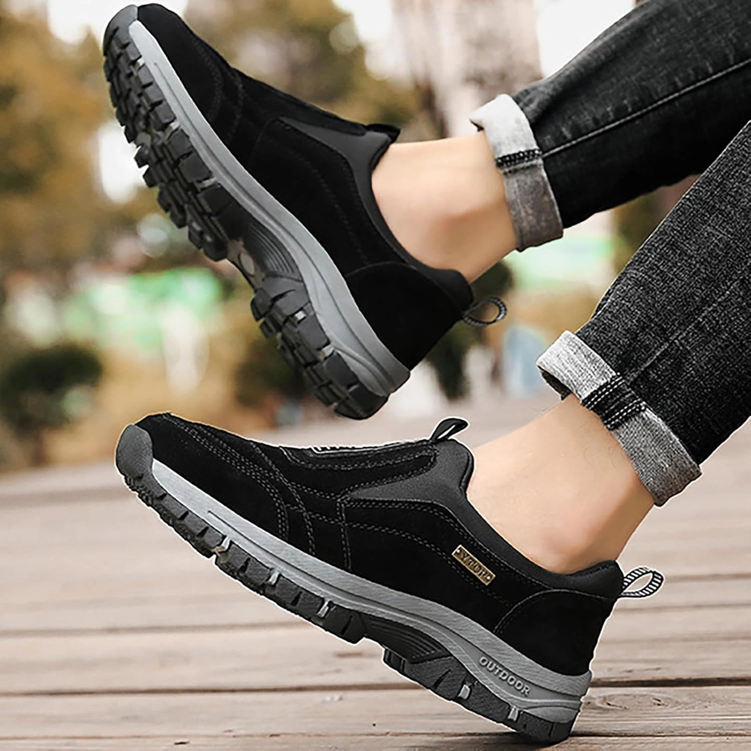 Mens Sports Shoes Men Hiking Shoes Outdoor Mens Slip on Walking Shoes Non Slip Lightweight Athletic Tennis Running Shoes Sorel Casual Sneakers