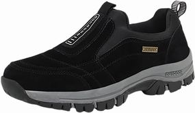 Light Gray Sneakers Mens Sports Shoes Men Hiking Shoes Outdoor Mens Slip on Walking Shoes Non Slip Lightweight Athletic Tennis Running Shoes