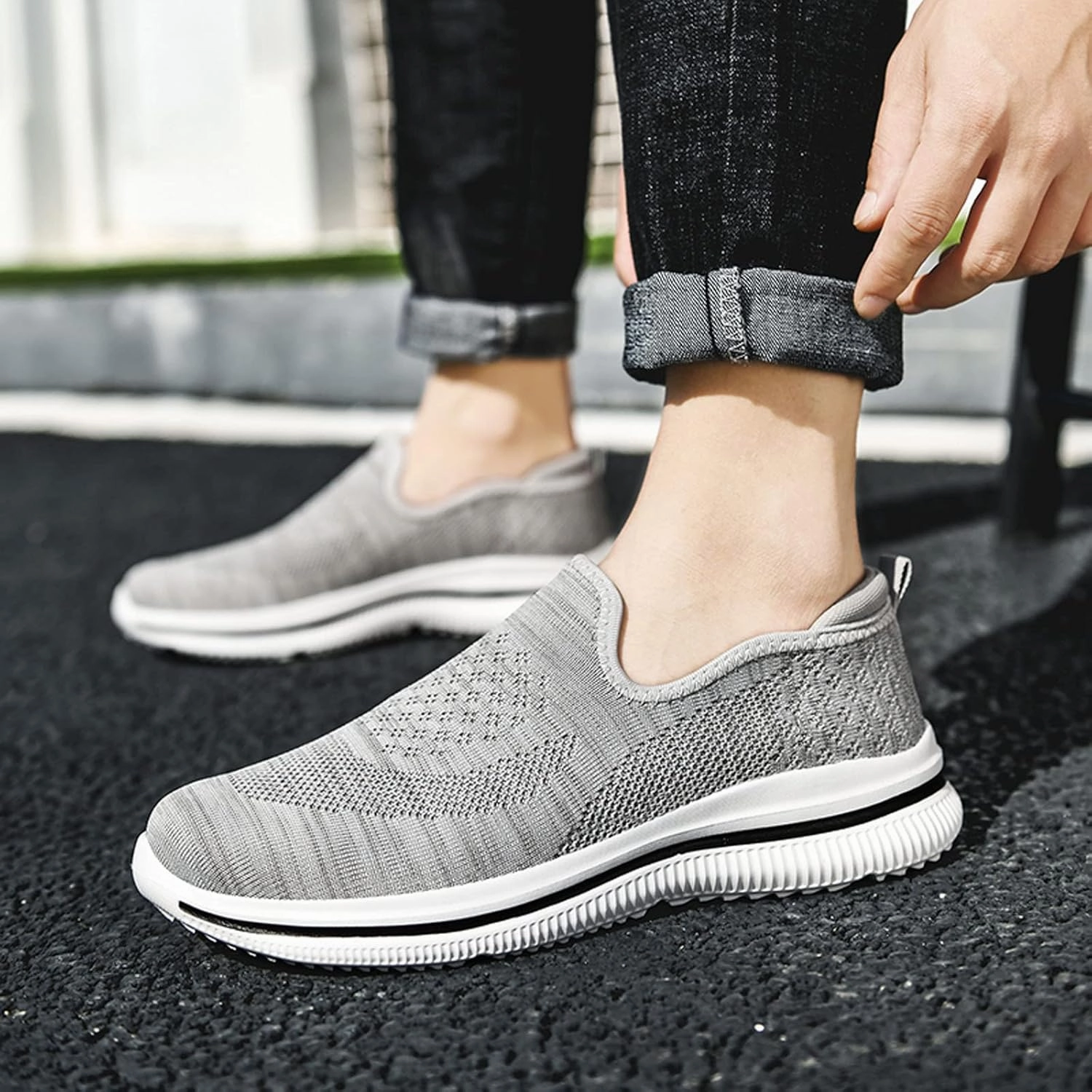 Mens Walking Shoes Men's Fashion Sneakers Tennis Shoe for Men Sneaker for Men Lightweight Comfortable Sneaker Go Walk Sneakers