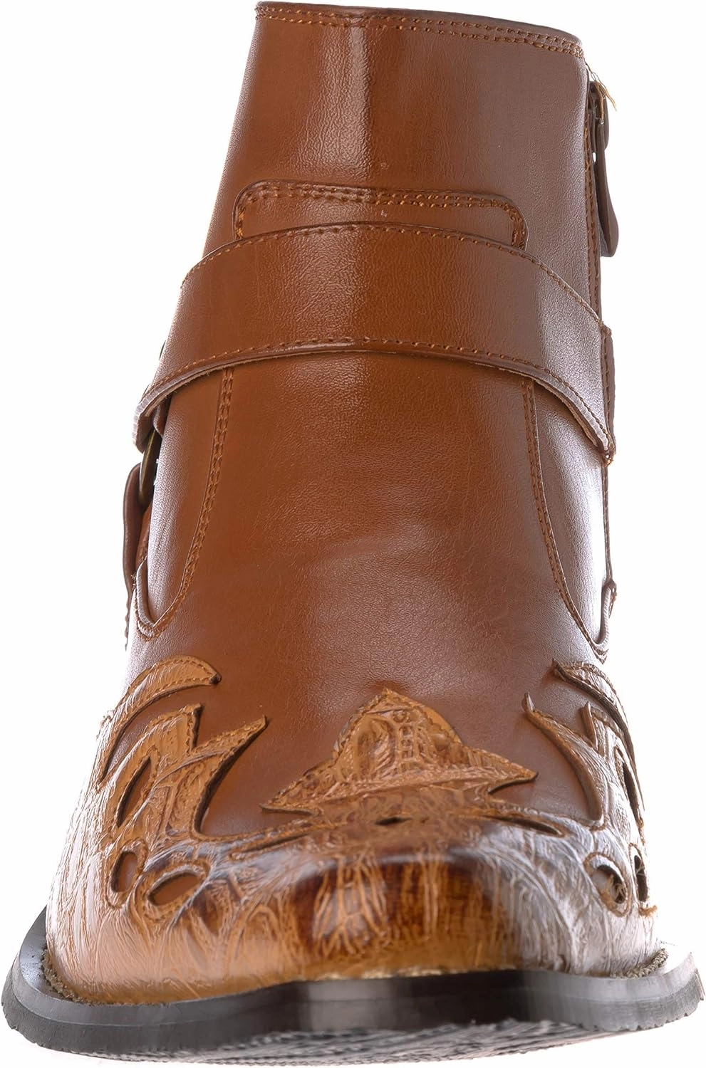 Shoelaces For Hiking Boots Mens Western Style Cow-Boy Boots Dress-Shoes western11