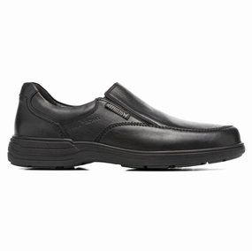 Plain-toe Oxfords Mephisto Davy Leather Men's Low-Profile Shoes