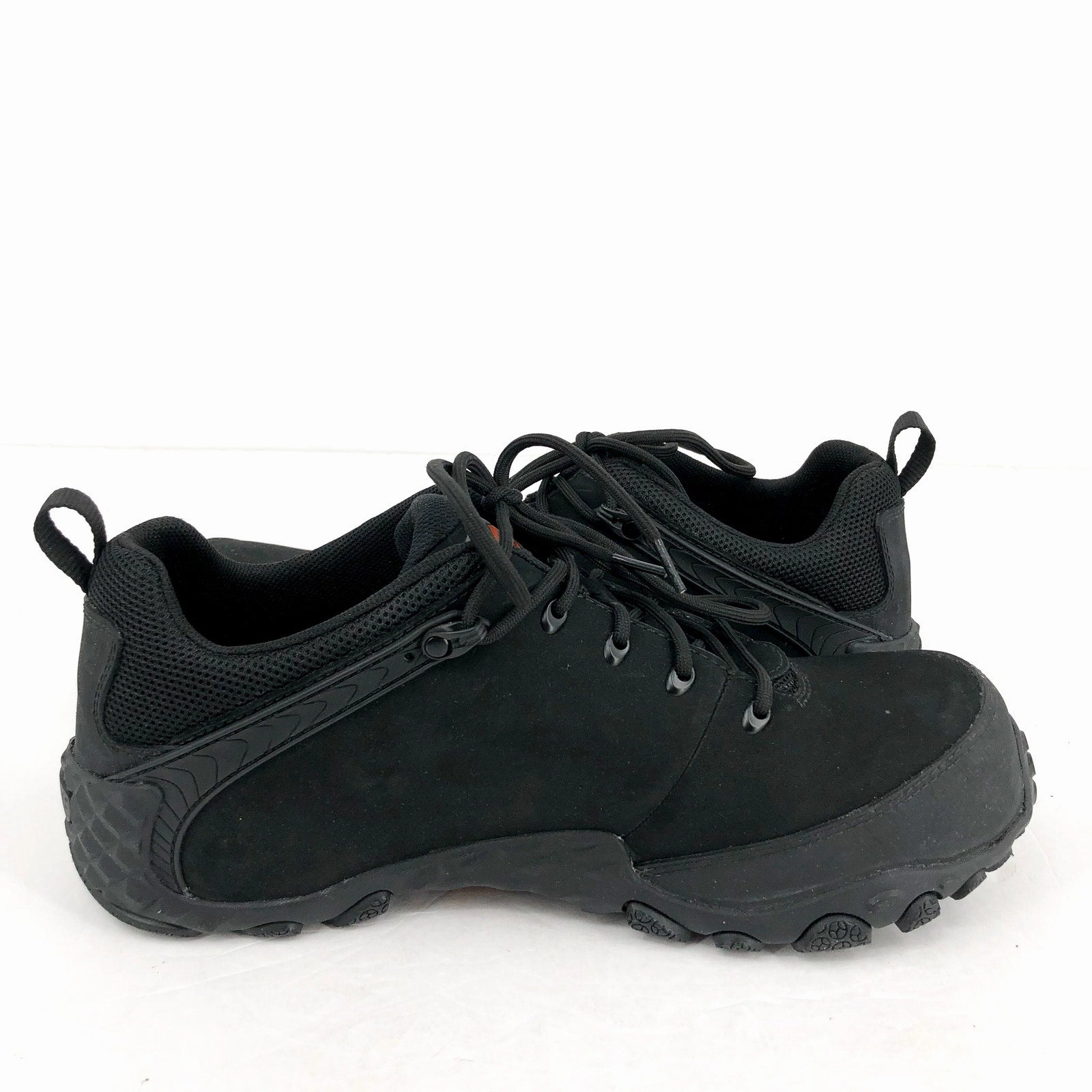 Merrell Mens Chameleon Flux CF Work Sneaker US 11.5 M Black CT Waterproof NIB Beginners Hiking Shoes