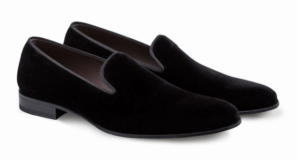 Mezlan Lublin Formal Loafer Black Slip On Work Shoes Composite Toe