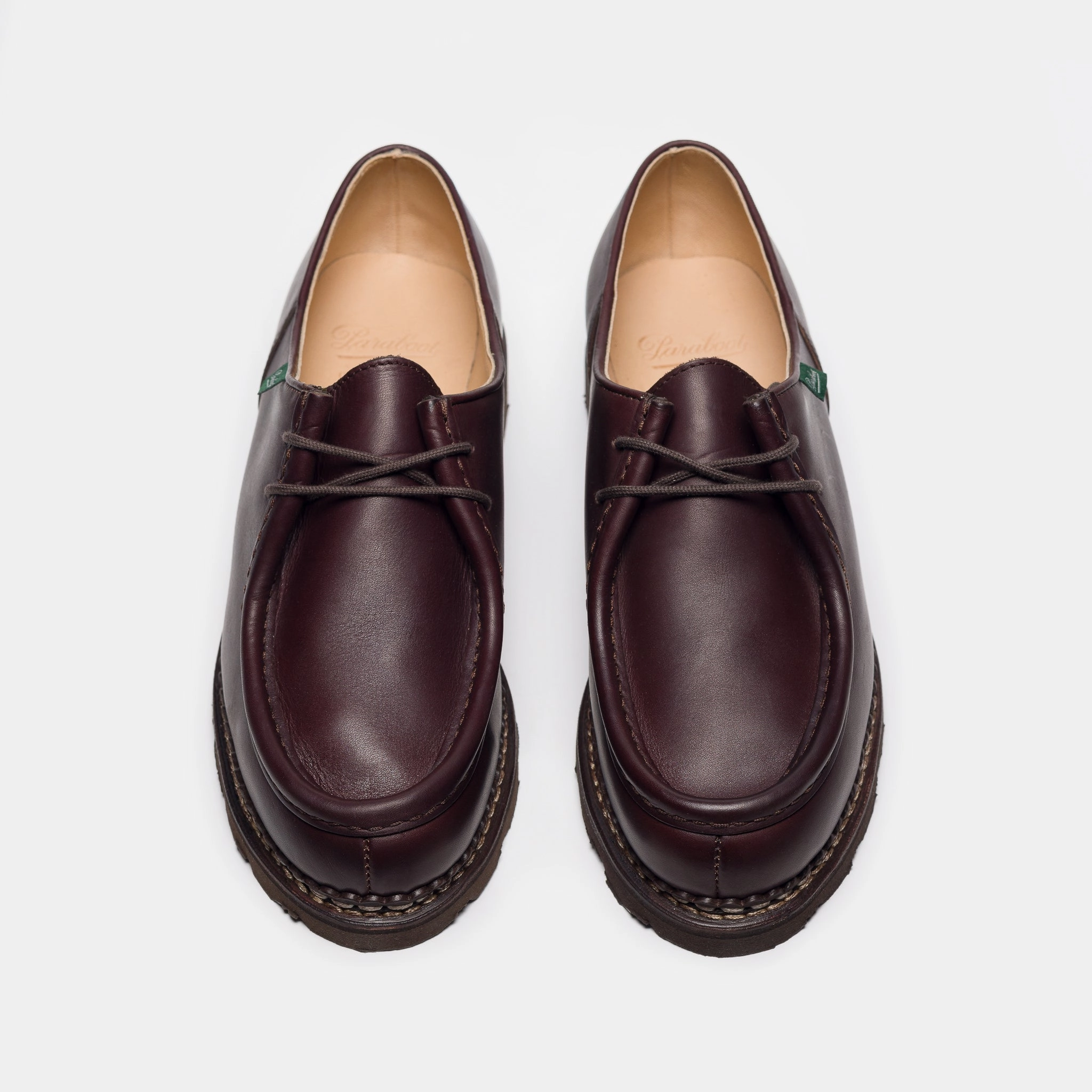 Michael Moc Lace-Up Shoe in Coffee Best Oxford Dress Shoes