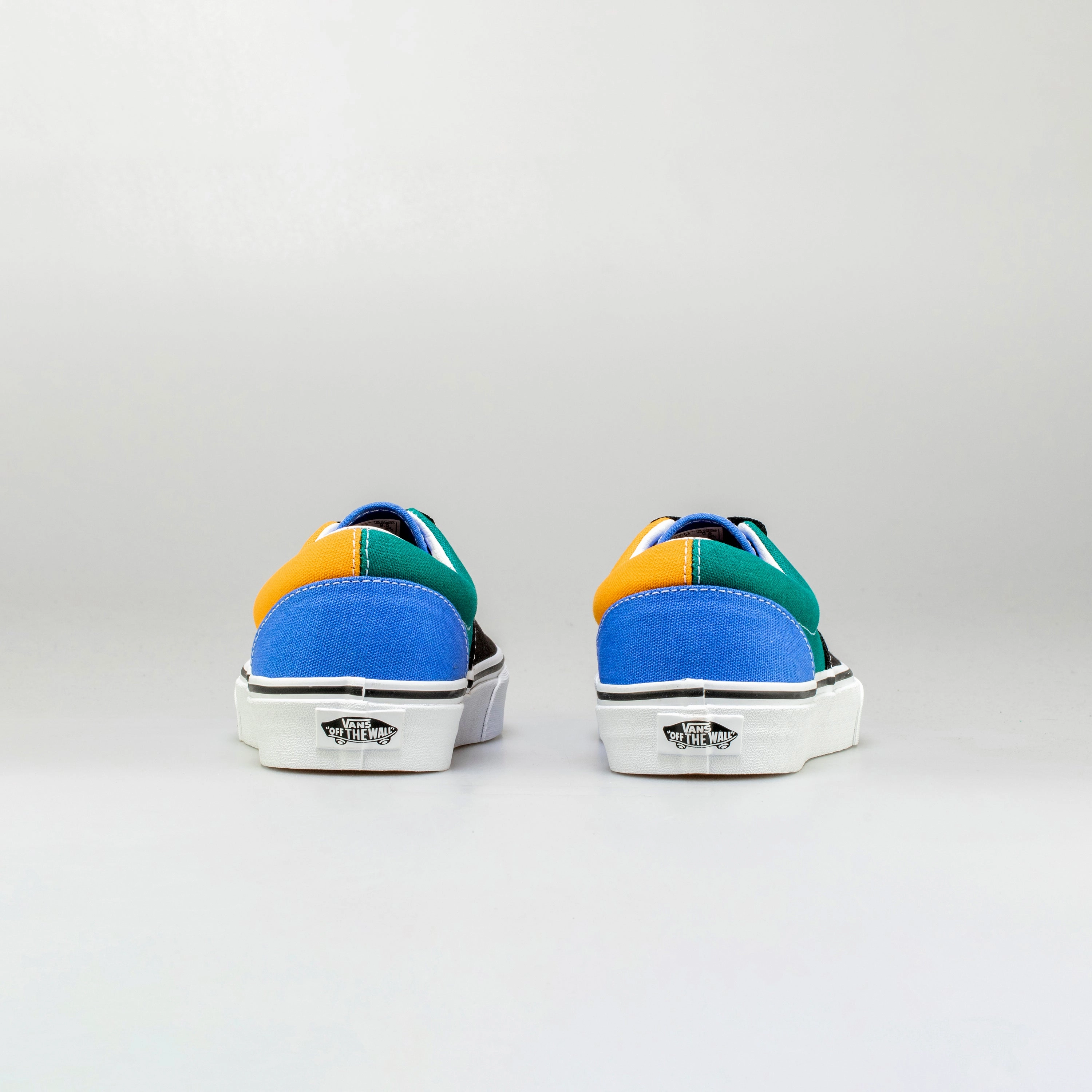 Mix & Match Era Mens Lifestyle Shoe - Green/Yellow/Black Built In Roller Skate