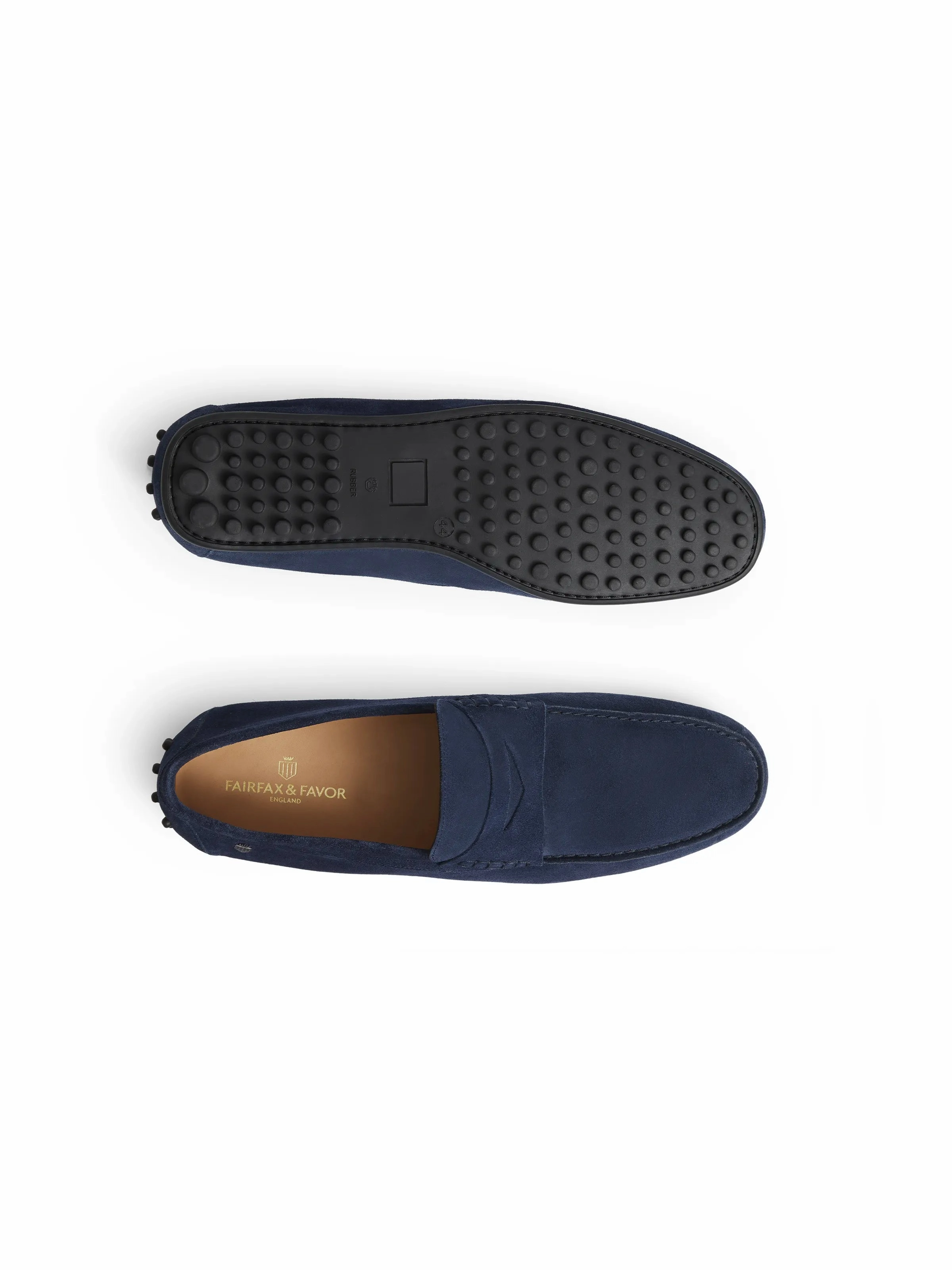 øriginalgrand Platform Slip-on Oxfords Monte Carlo Driver - Petrol Blue
