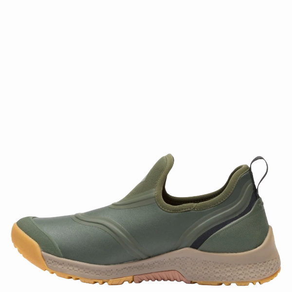 Waterproof Riding Shoe Muck Men's Outscape Moss Green Slip On Shoes OSS300